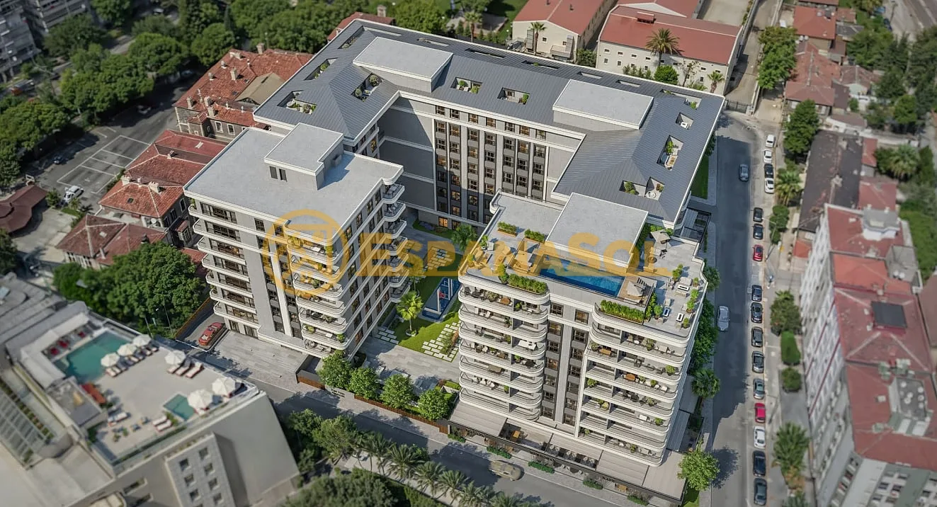 Apartamentos en Konak — İzmir entre la ciudad y el mar