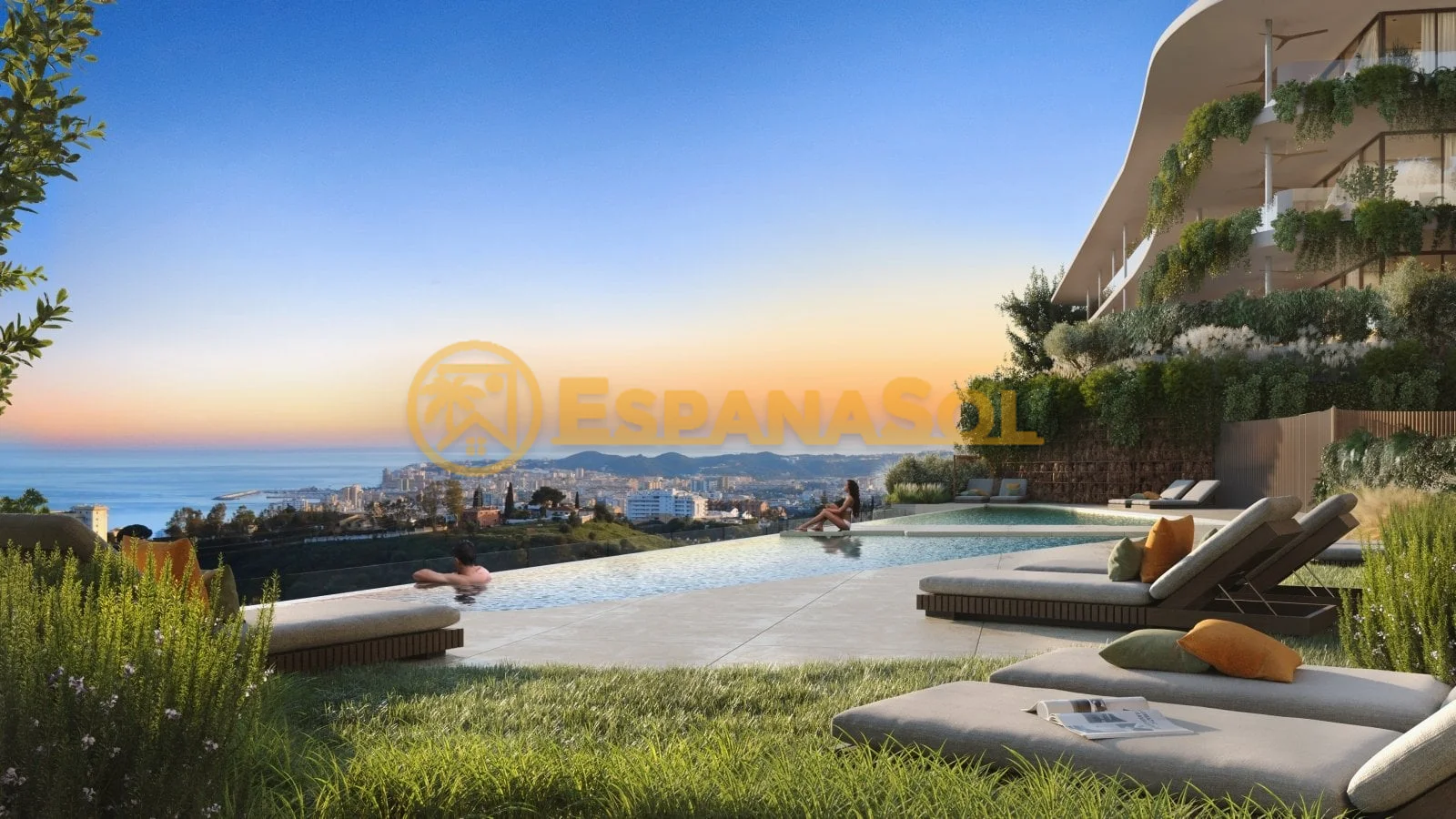 Apartments in complex with sports club in fuengirola
