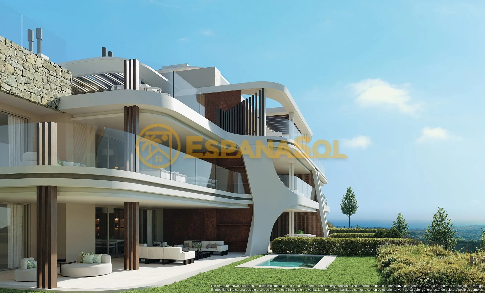 Lake View Flat — Country Club in Benahavis in Málaga (zdjÄ™cie 3)