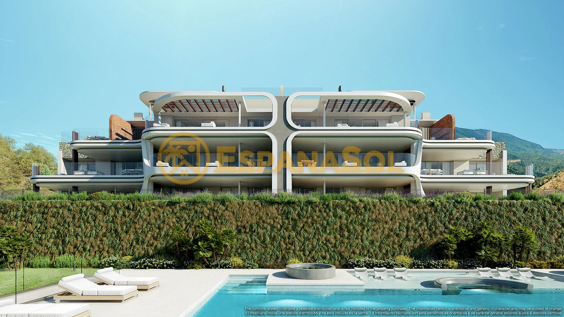 Lake View Flat — Country Club in Benahavis in Málaga (zdjÄ™cie 4)