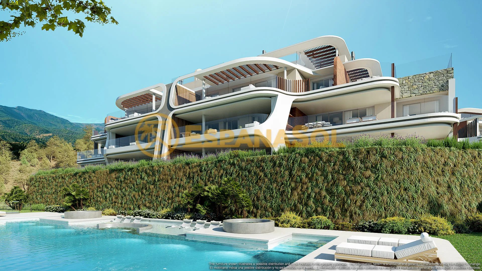 Lake View Flat — Country Club in Benahavis in Málaga (zdjÄ™cie 5)