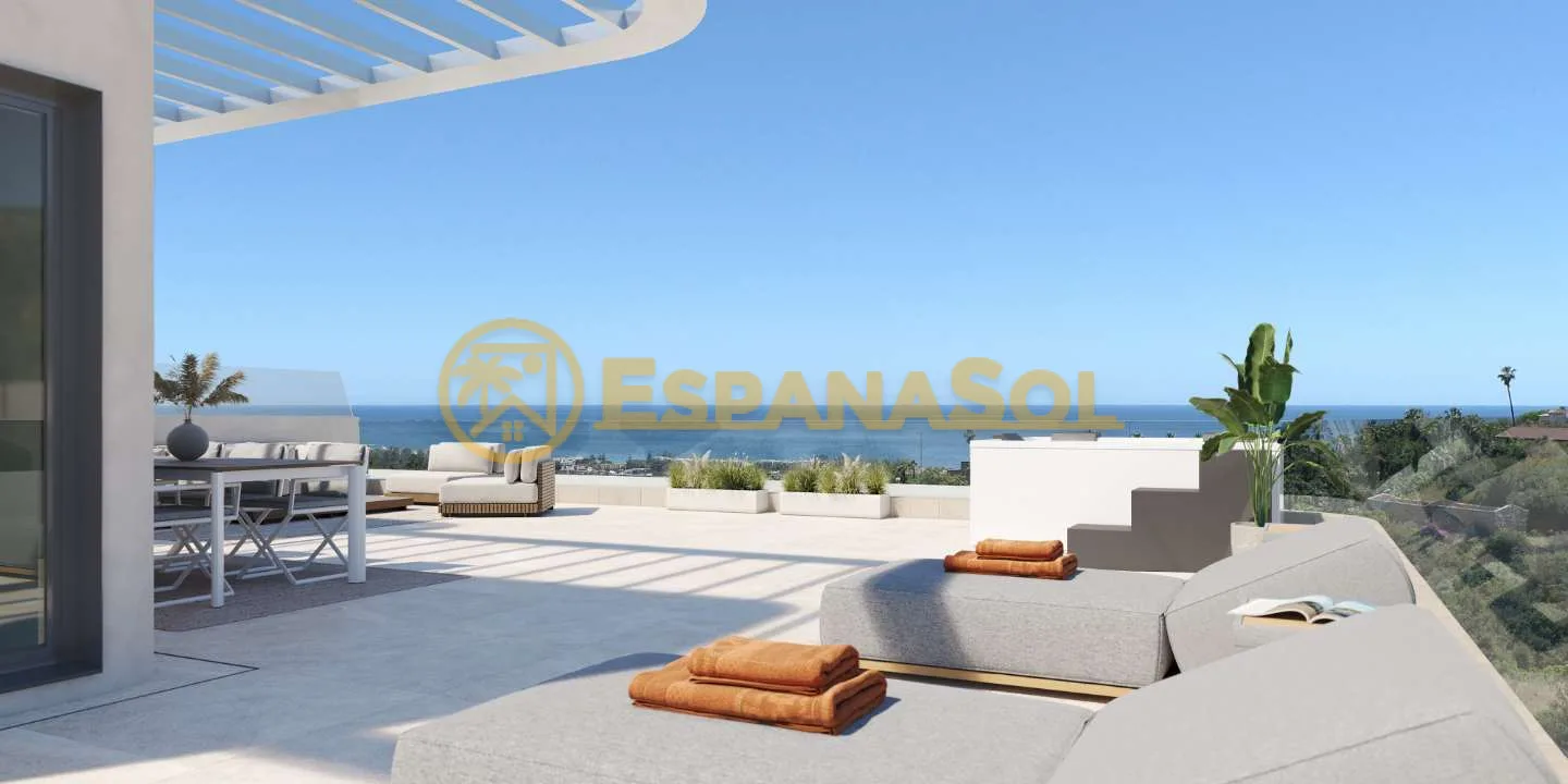 Apartments mit Hallenbad und Meerblick — Estepona in Málaga (zdjÄ™cie 2)