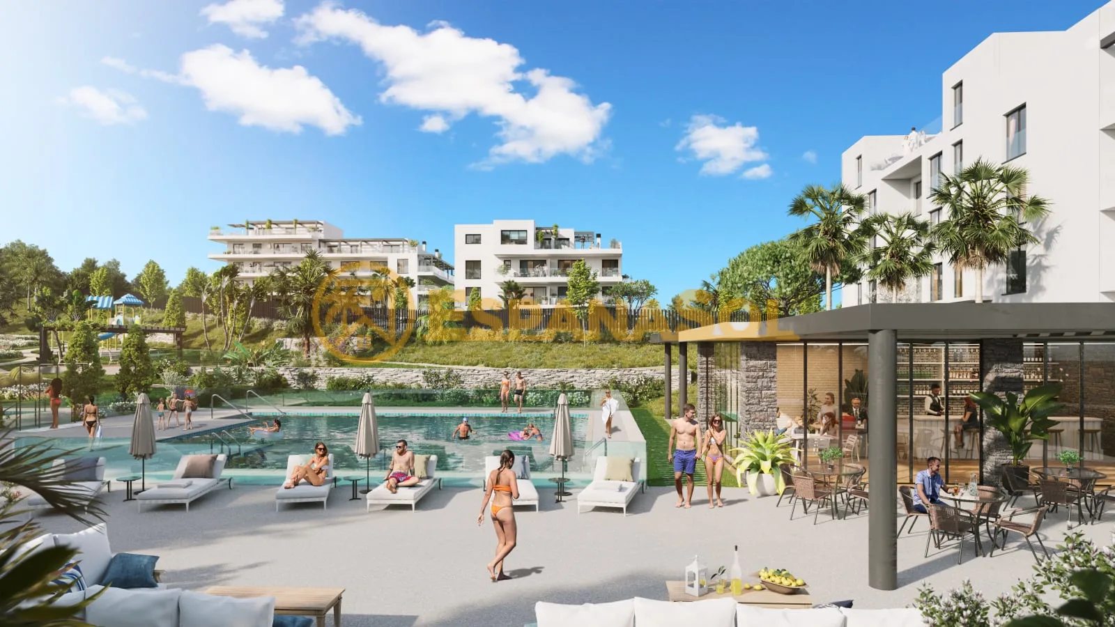 Apartments with Terraces and Sea Views — Mijas Costa in Málaga (zdjÄ™cie 2)