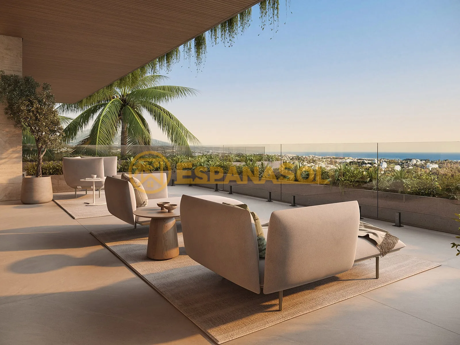 Sea-View Villa — Gated Estate in Benahavís in Málaga (zdjÄ™cie 2)