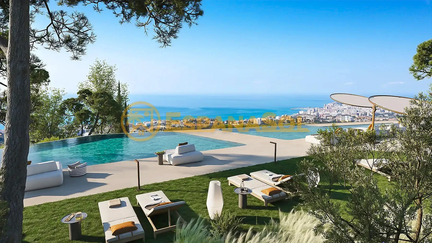 Apartamenty z Panoramicznym Widokiem w Doskonałej Dzielnicy Fuengirola w Málaga (zdjÄ™cie 2)