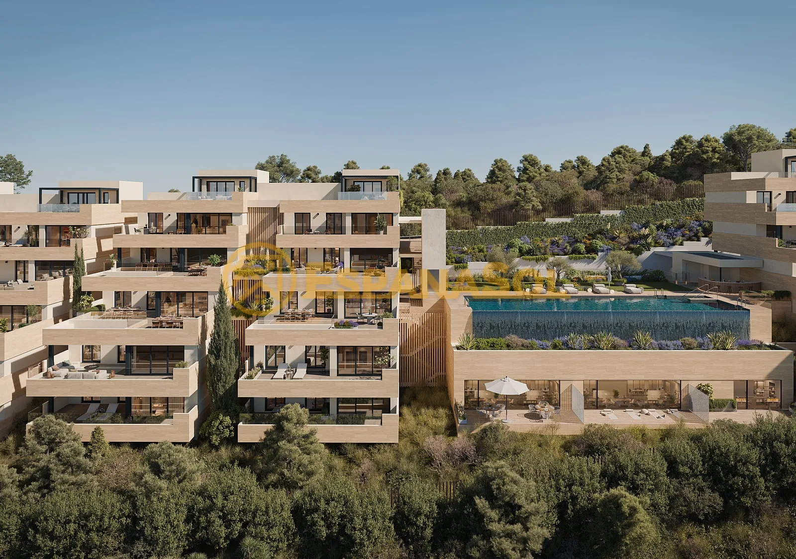 Apartamentos con piscina infinity y vistas al mar — Marbella en Málaga (zdjÄ™cie 3)
