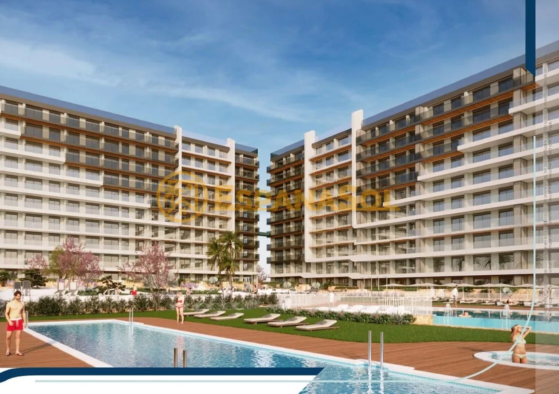 Apartamentos con 3 piscinas y vistas al mar — Punta Prima en Alicante (zdjÄ™cie 2)