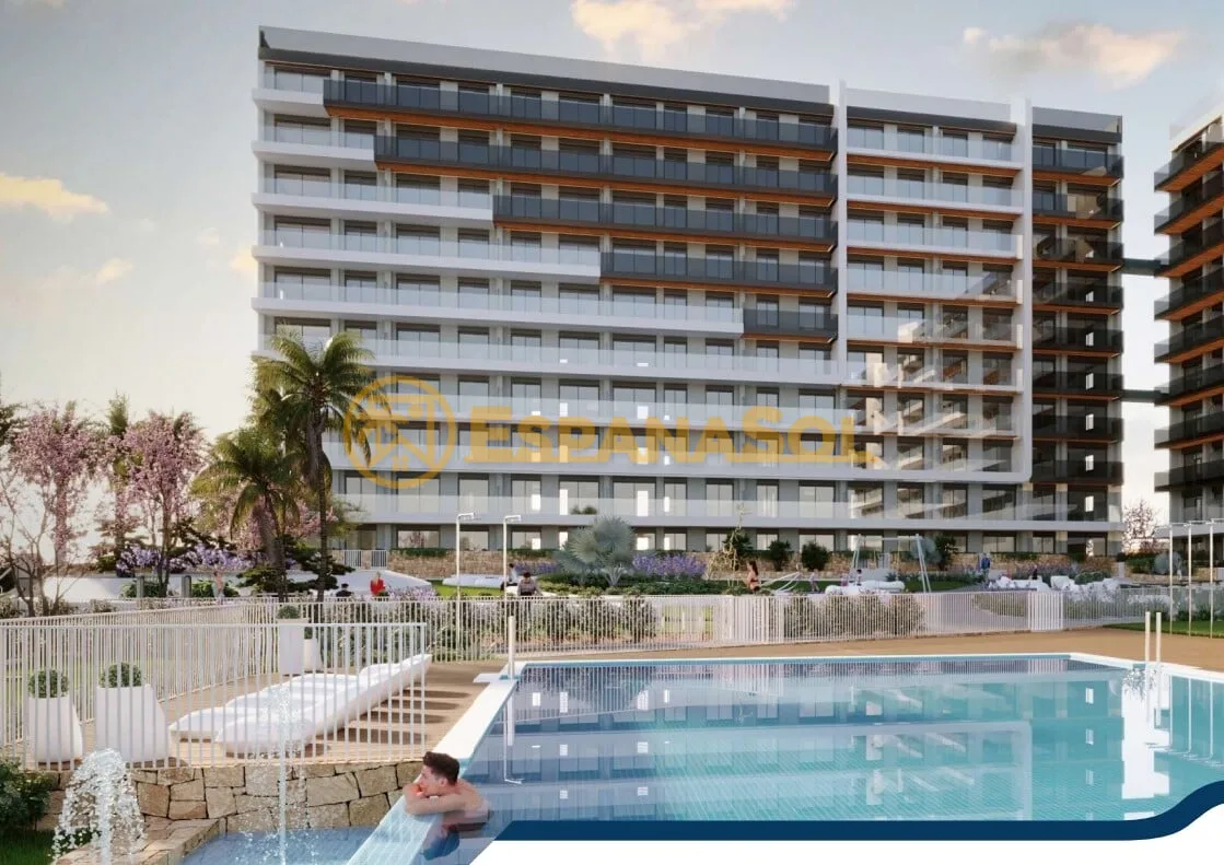 Apartamentos con 3 piscinas y vistas al mar — Punta Prima en Alicante (zdjÄ™cie 3)
