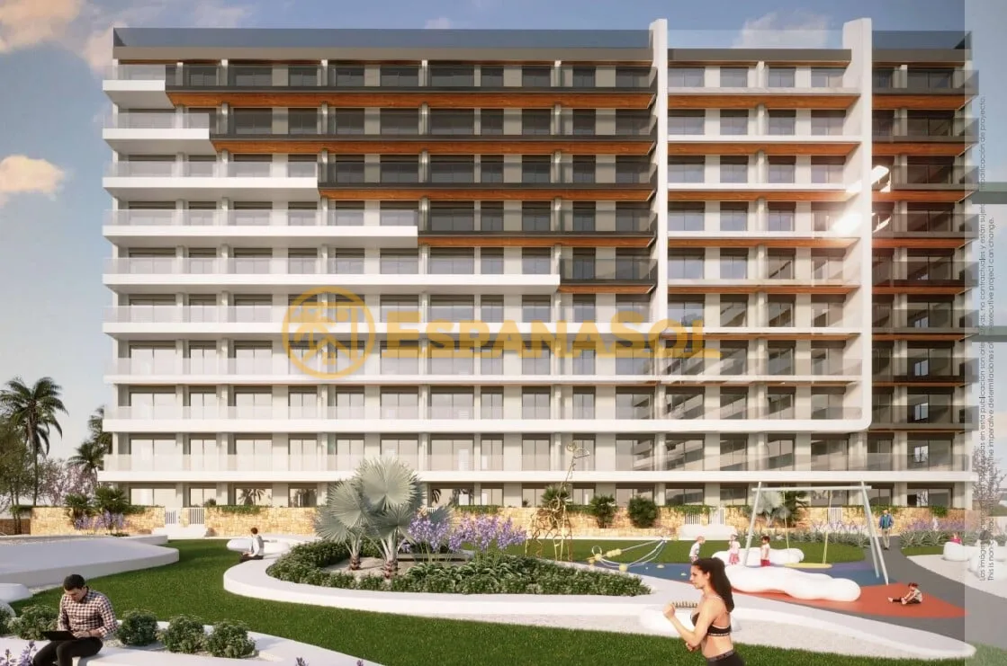 Apartamentos con 3 piscinas y vistas al mar — Punta Prima en Alicante (zdjÄ™cie 5)