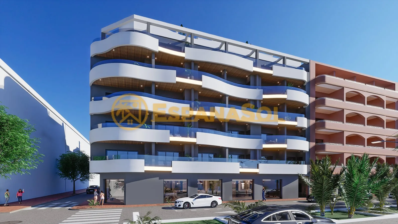 Rooftop Pool Flat — 100 m from the Beach in Torrevieja in Alicante (zdjÄ™cie 2)