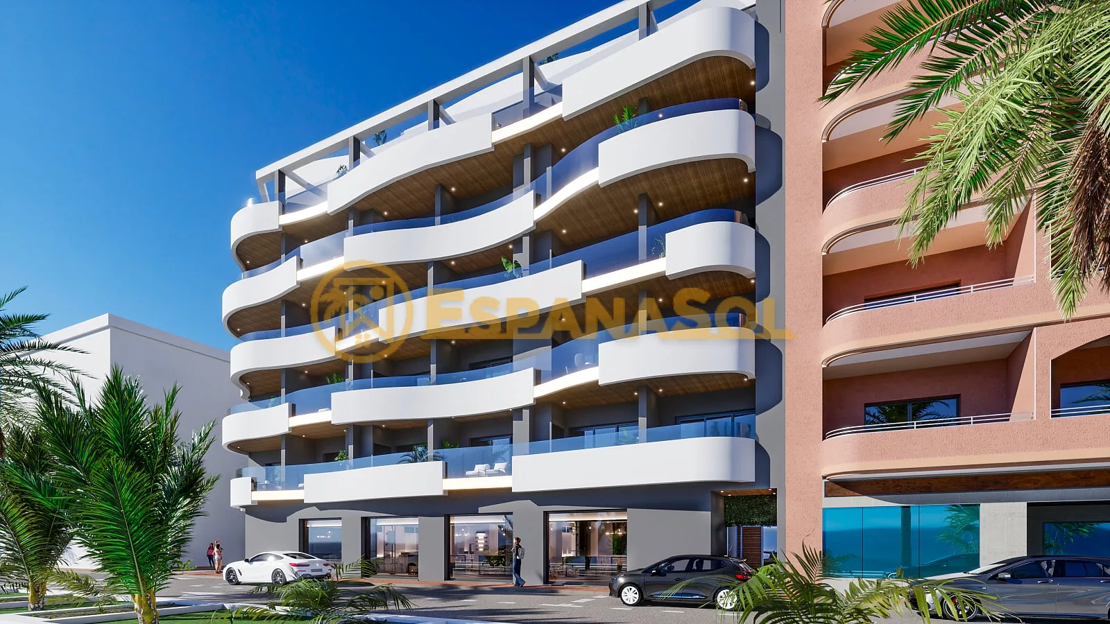 Rooftop Pool Flat — 100 m from the Beach in Torrevieja in Alicante (zdjÄ™cie 3)