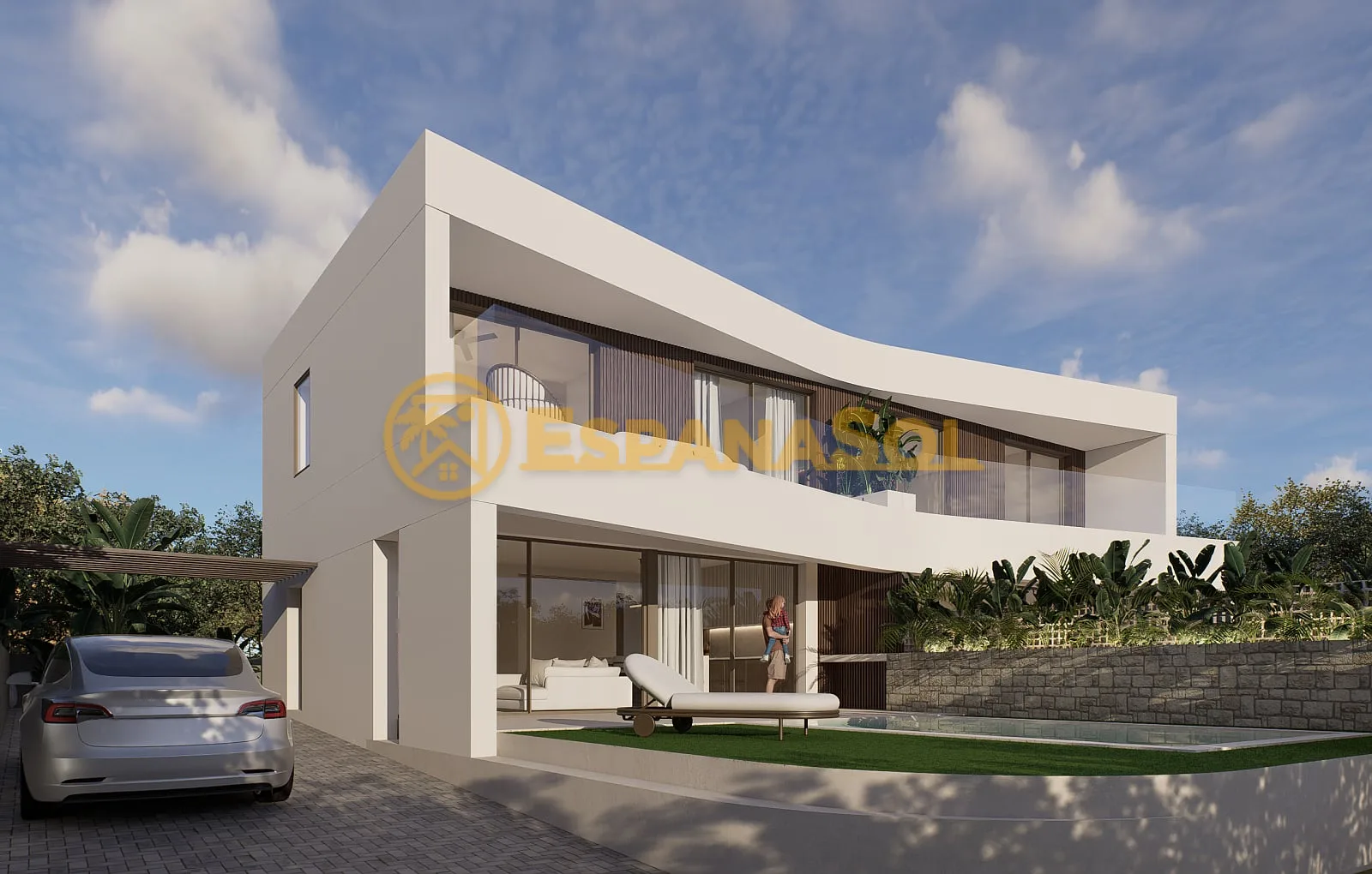 Villa mit Pool am Naturschutzgebiet — Gran Alacant
