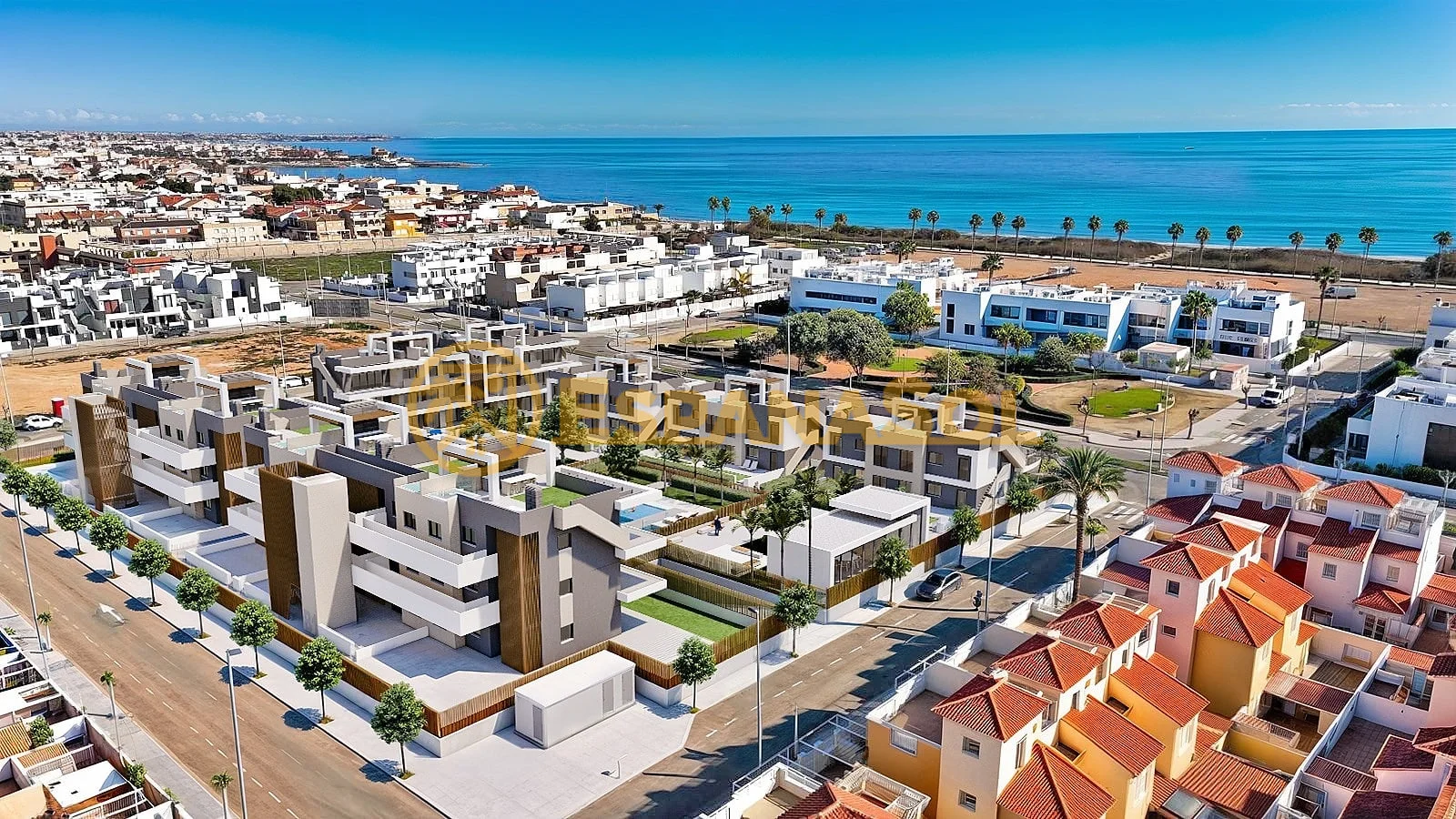 Bedroom apartments near the mar en alicante
