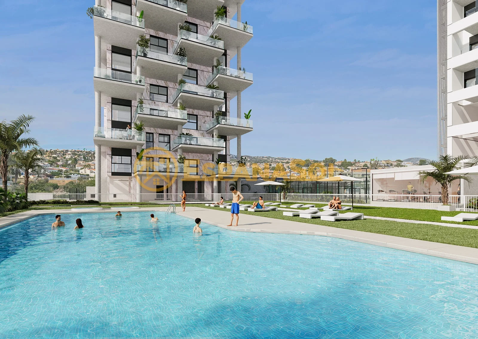Apartments in calpe alicante for sale with sea views