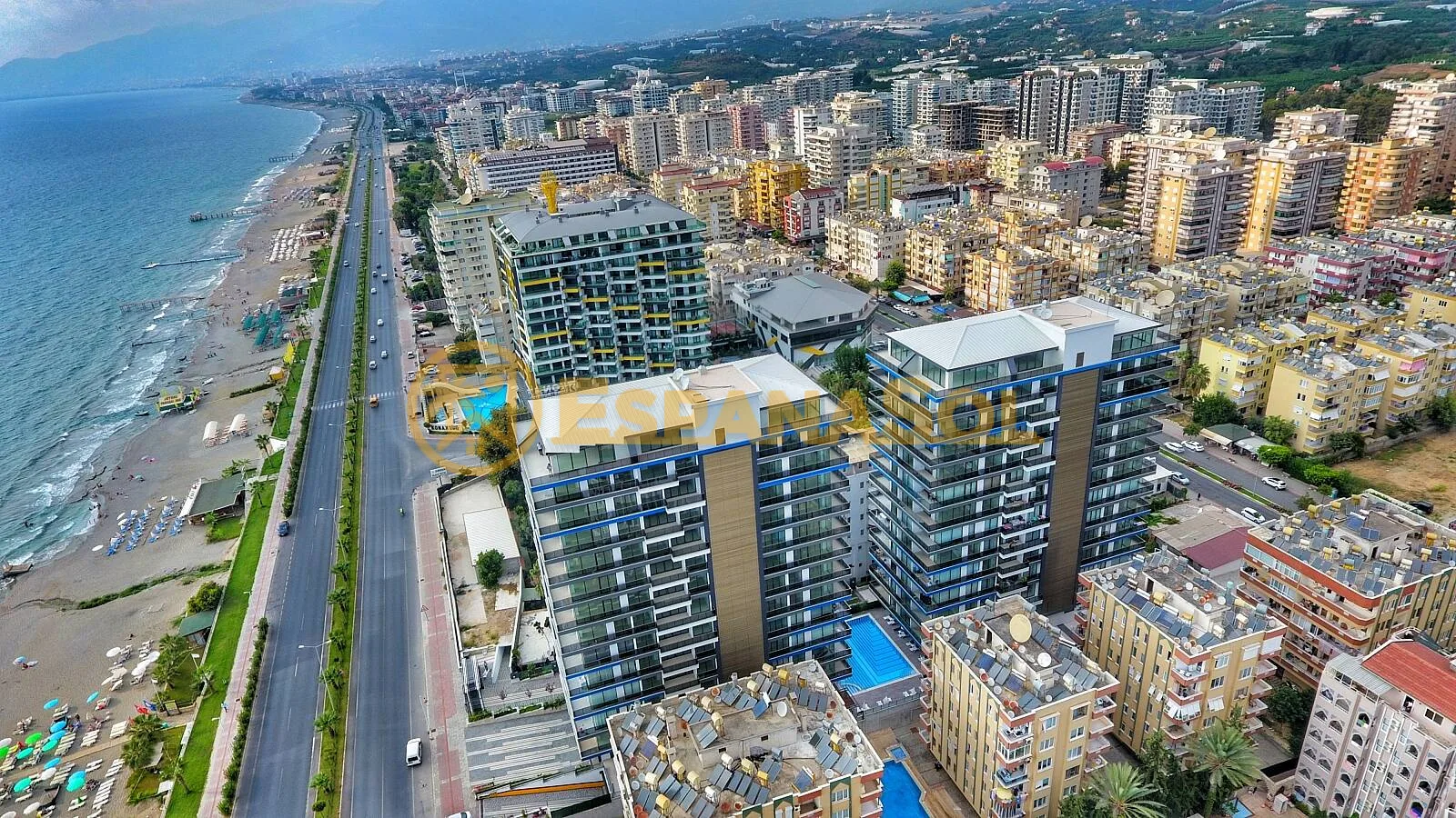 Strandapartments mit Hafen und Minigolf — Mahmutlar, Alanya