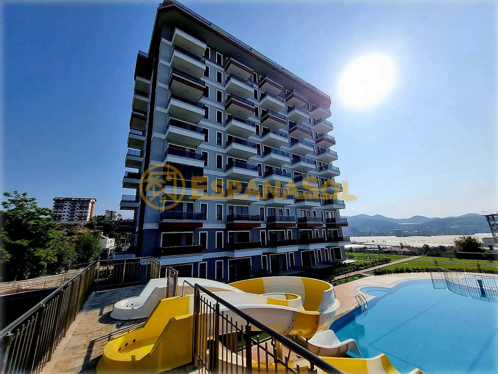 Apartamentos con playa privada y aquapark — Demirtaş, Alanya en Antalya (zdjÄ™cie 2)