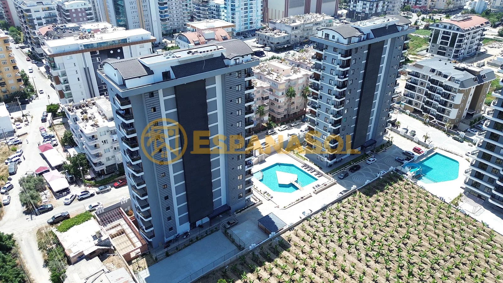 Apartments mit Aquapark — 600 m vom Strand, Mahmutlar Alanya in Antalya (zdjÄ™cie 2)