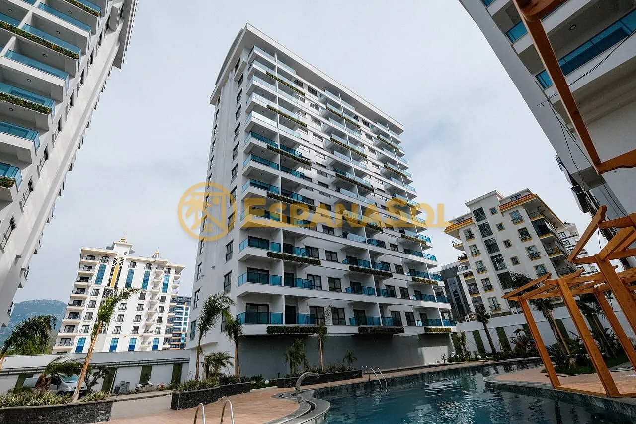 Flat with a cinema and jacuzzi — Mahmutlar, Alanya in Antalya (zdjÄ™cie 3)