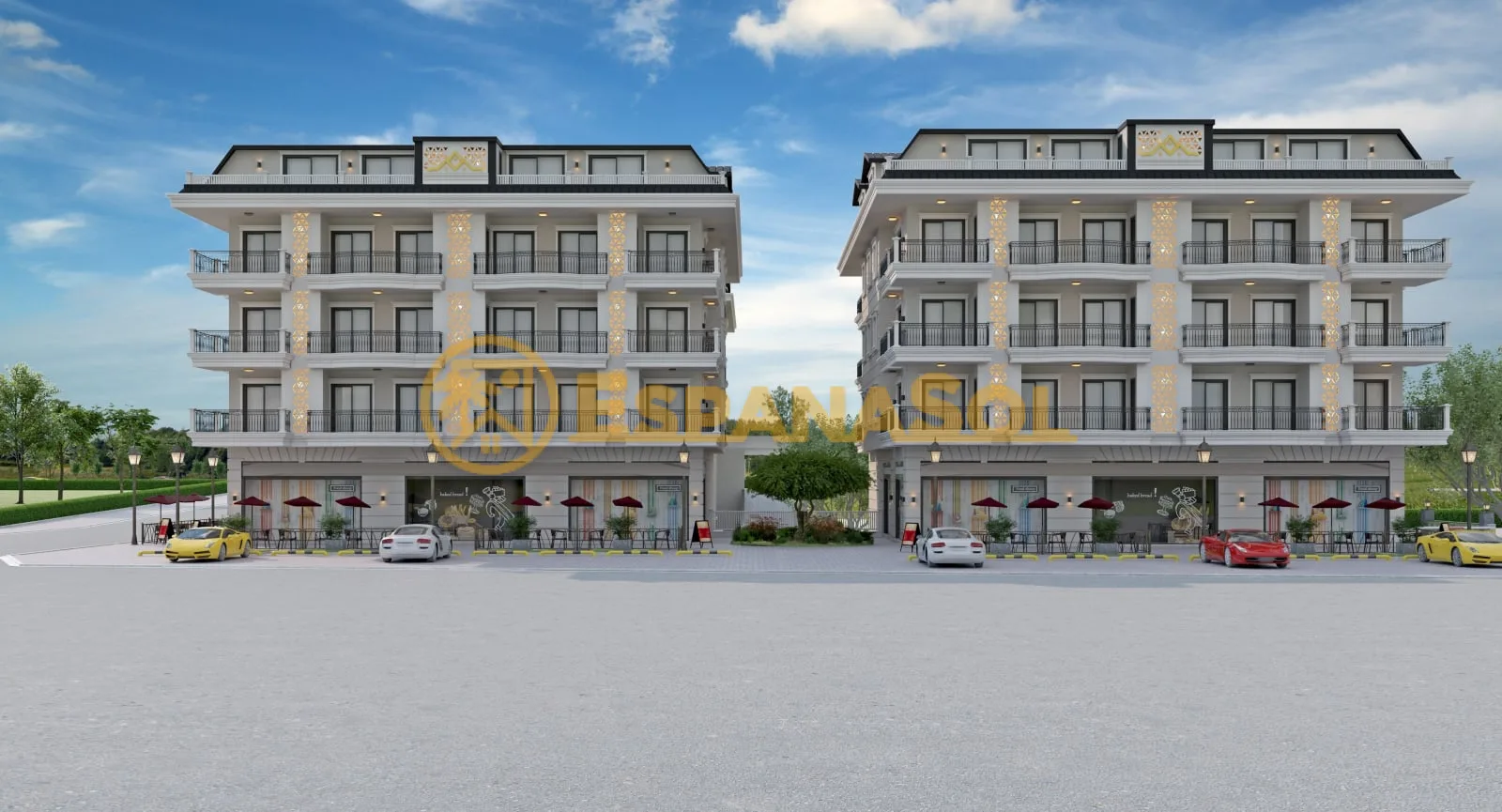 Apartamentos con vistas al mar — Okurcalar, Alanya en Antalya (zdjÄ™cie 3)