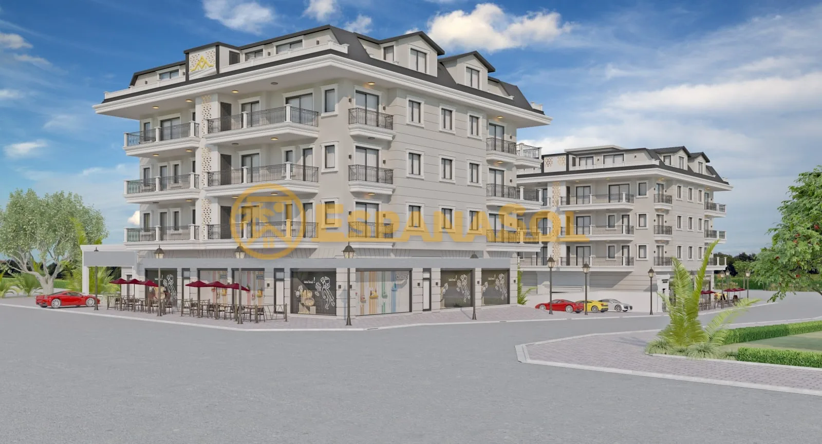 Apartamentos con vistas al mar — Okurcalar, Alanya en Antalya (zdjÄ™cie 4)