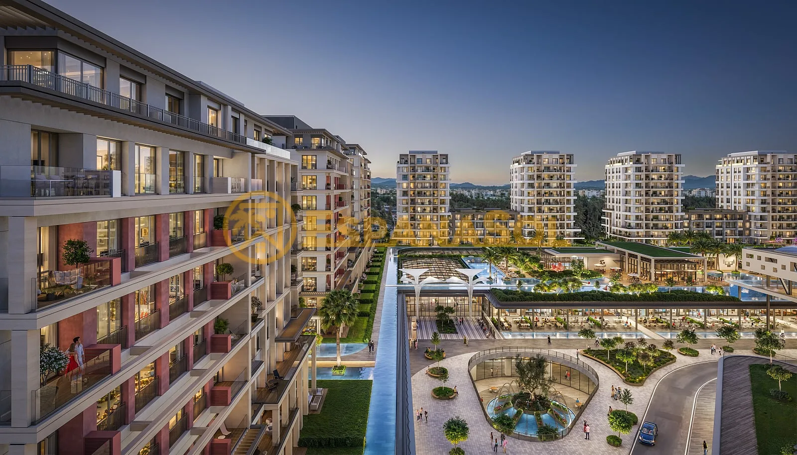 Flat in Antalya — Muratpaşa with a Shopping Centre Within the Complex in Antalya (zdjÄ™cie 3)