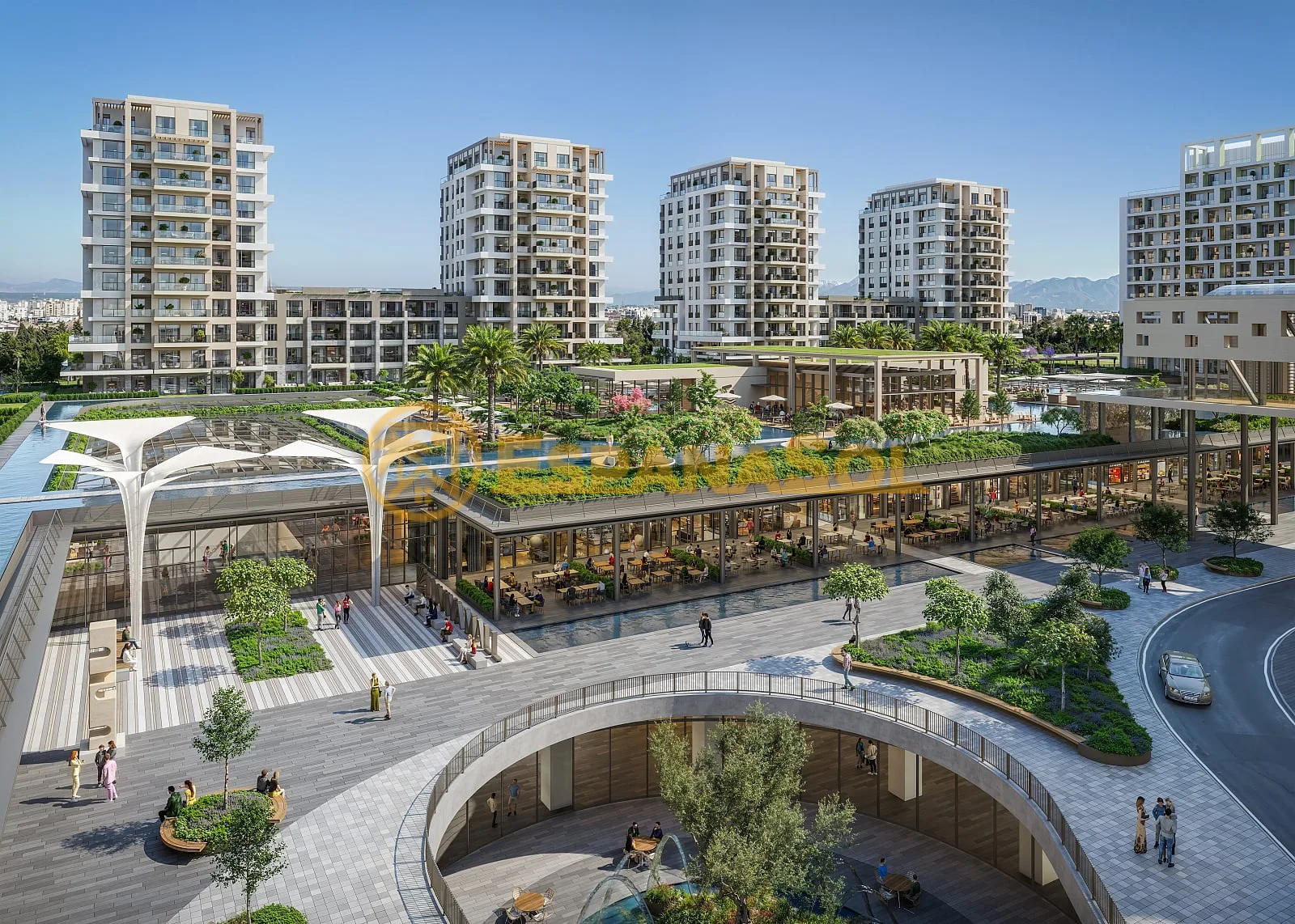 Flat in Antalya — Muratpaşa with a Shopping Centre Within the Complex in Antalya (zdjÄ™cie 4)