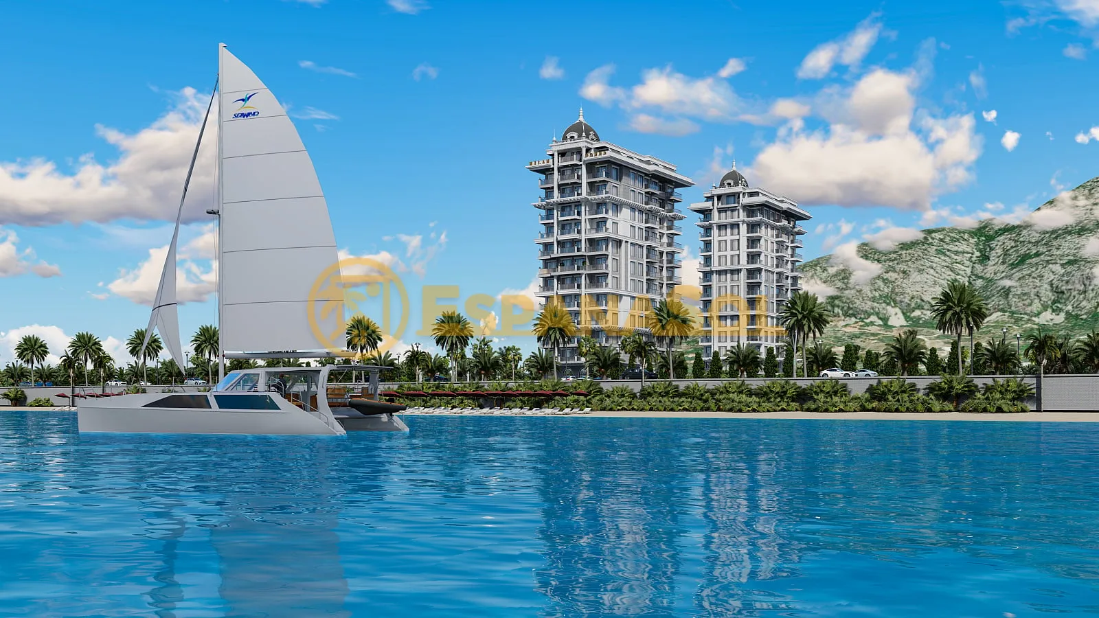 Beachfront Flats — Mahmutlar, Alanya in Antalya (zdjÄ™cie 2)