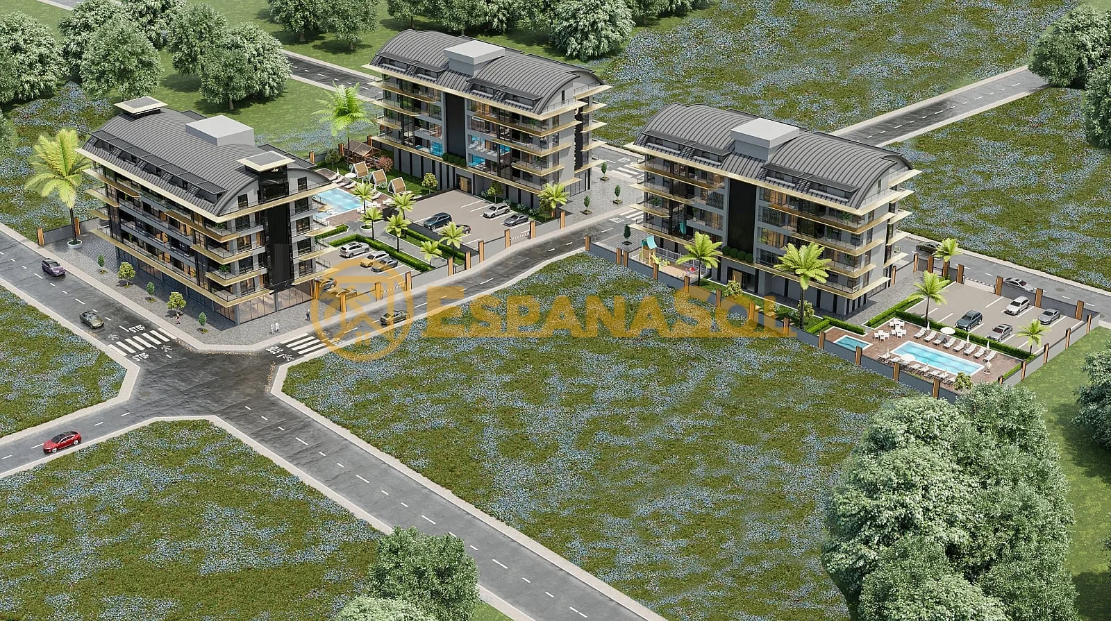 Apartamentos a 200 m de la playa — Kargıcak, Alanya en Antalya (zdjÄ™cie 2)