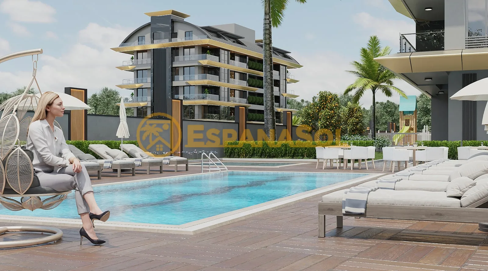 Apartamentos a 200 m de la playa — Kargıcak, Alanya en Antalya (zdjÄ™cie 3)