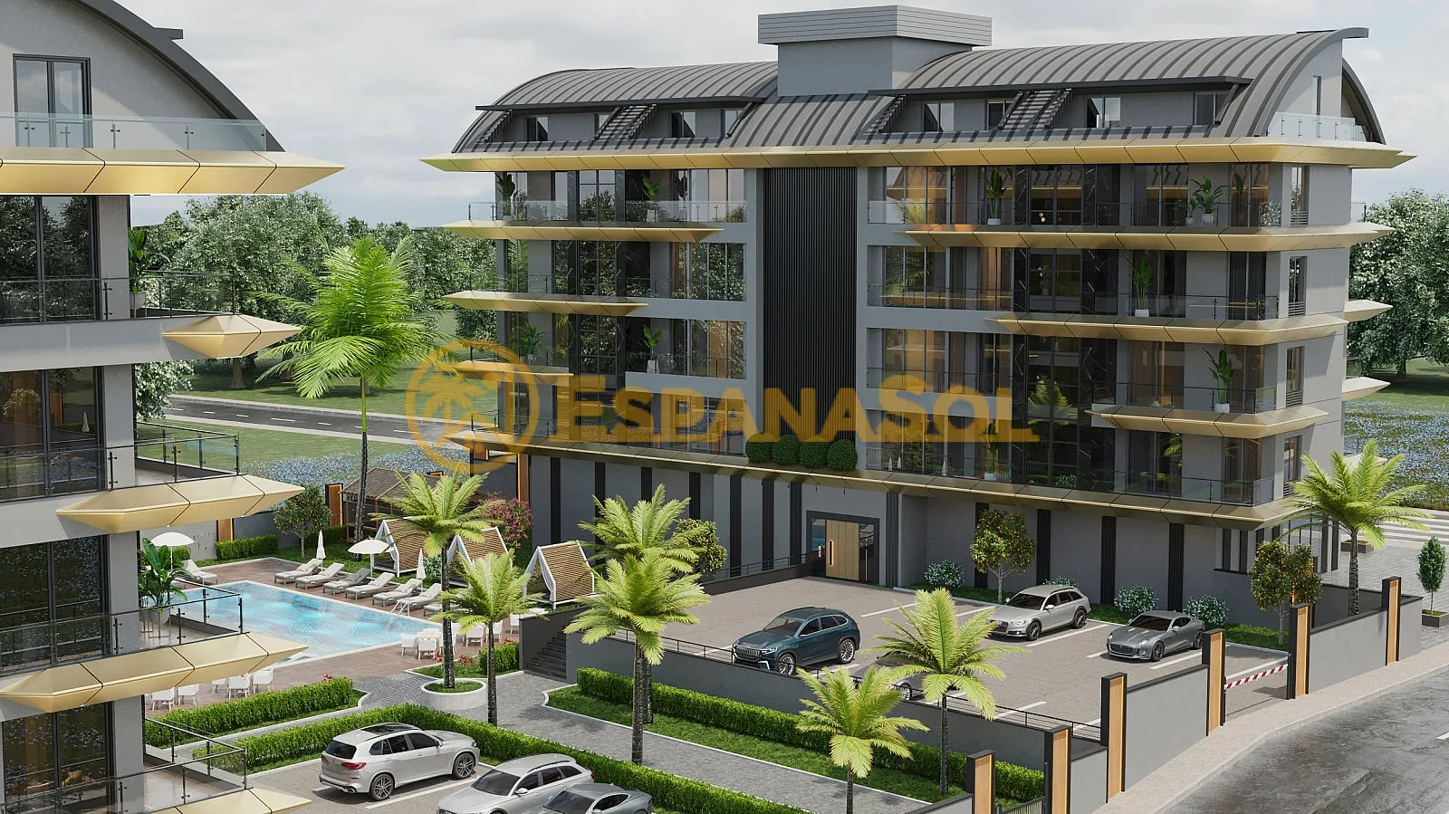 Apartamentos a 200 m de la playa — Kargıcak, Alanya en Antalya (zdjÄ™cie 4)