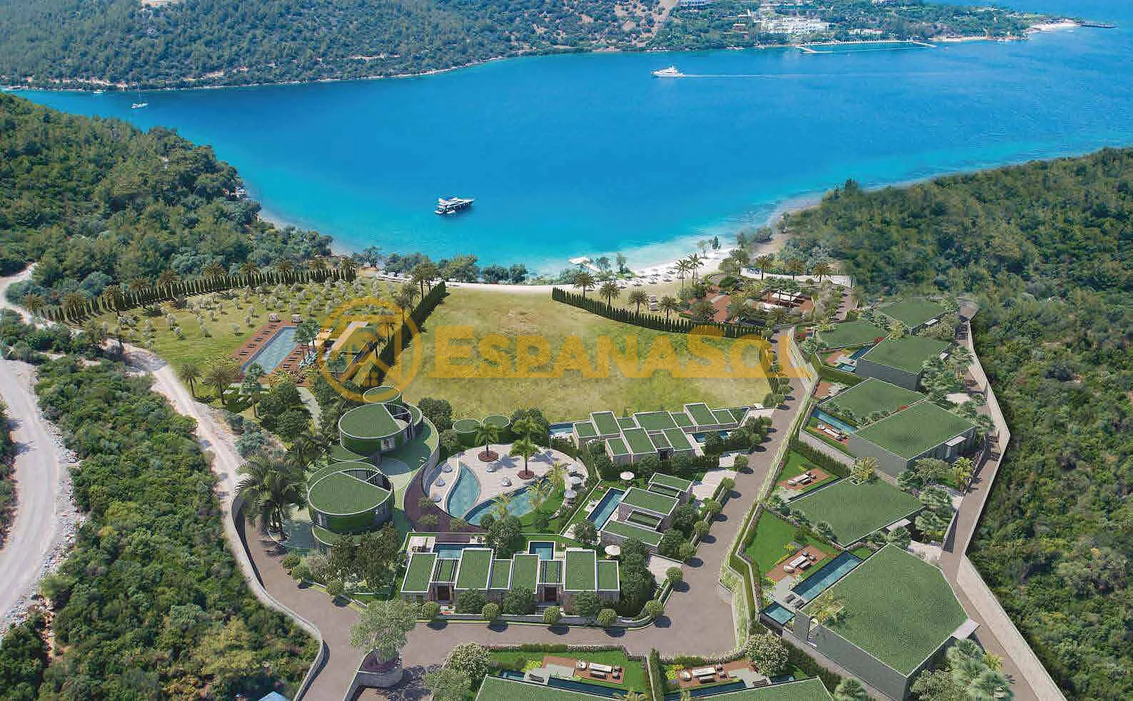 Wolnostojące Wille z Prywatną Plażą w Bodrum Türkbükü w Muğla (zdjÄ™cie 4)