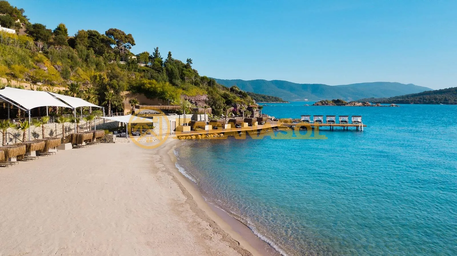 Villa mit Pool an einer privaten Bucht — Adabuku, Bodrum
