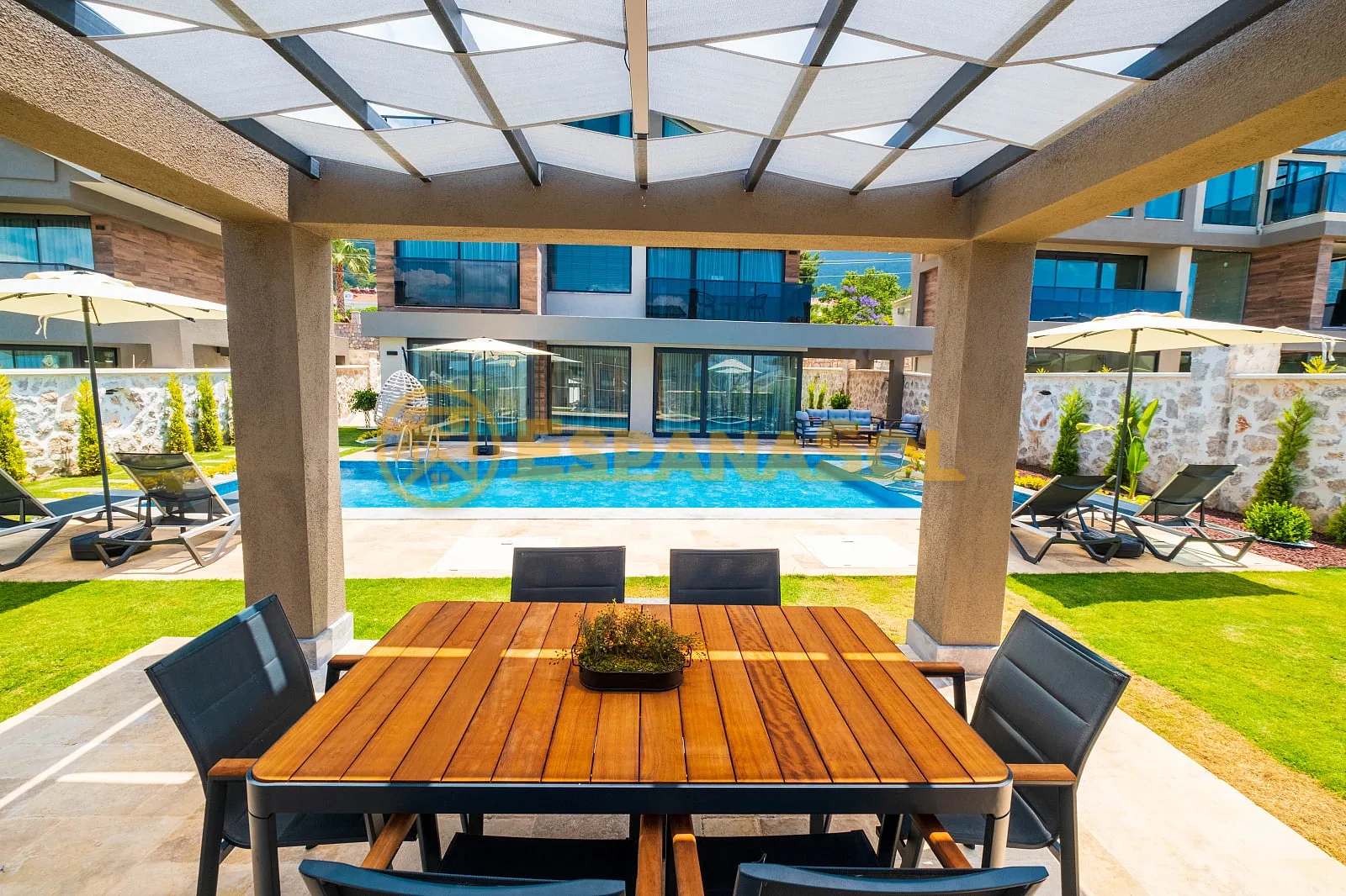 Villa mit beheiztem Indoor-Pool und Sauna — Fethiye, Türkei in Muğla (zdjÄ™cie 3)