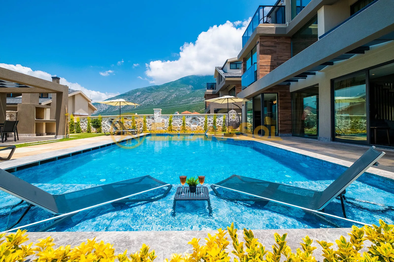 Villa mit beheiztem Indoor-Pool und Sauna — Fethiye, Türkei in Muğla (zdjÄ™cie 4)