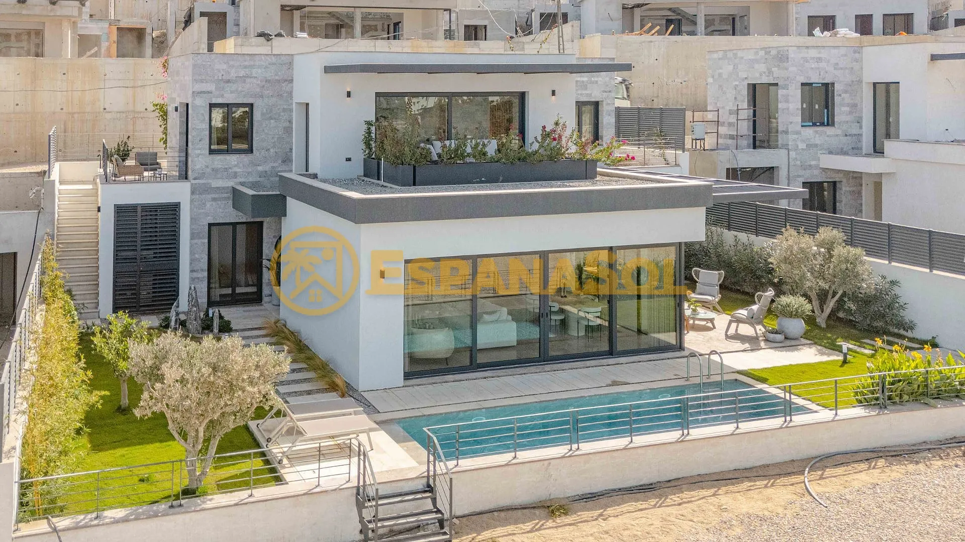 Villa mit Pool und Meerblick — Gümüşlük, Bodrum in Muğla (zdjÄ™cie 2)