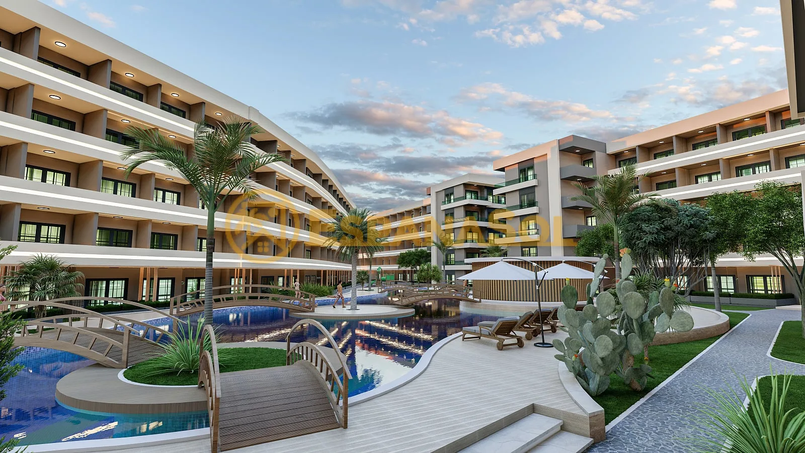Apartments mit eigenem Garten am Meer — Tömük, Mersin