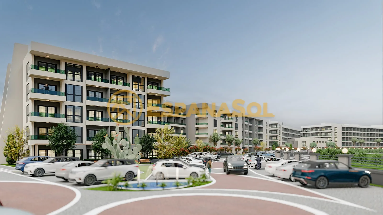 Apartamentos con jardín privado junto al mar — Tömük, Mersin en Mersin (zdjÄ™cie 3)