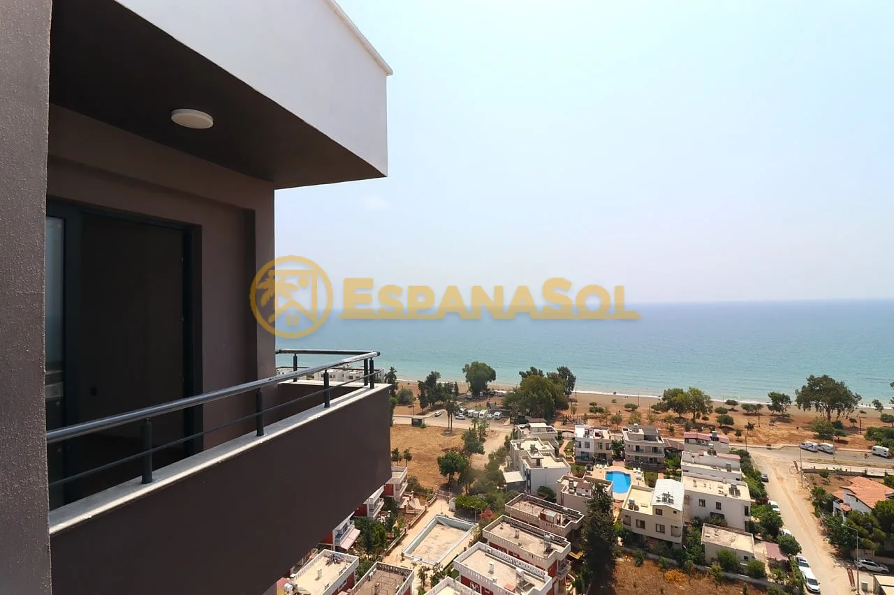 Gotowe do Zamieszkania Apartamenty z Widokiem na Morze w Tece, Mersin