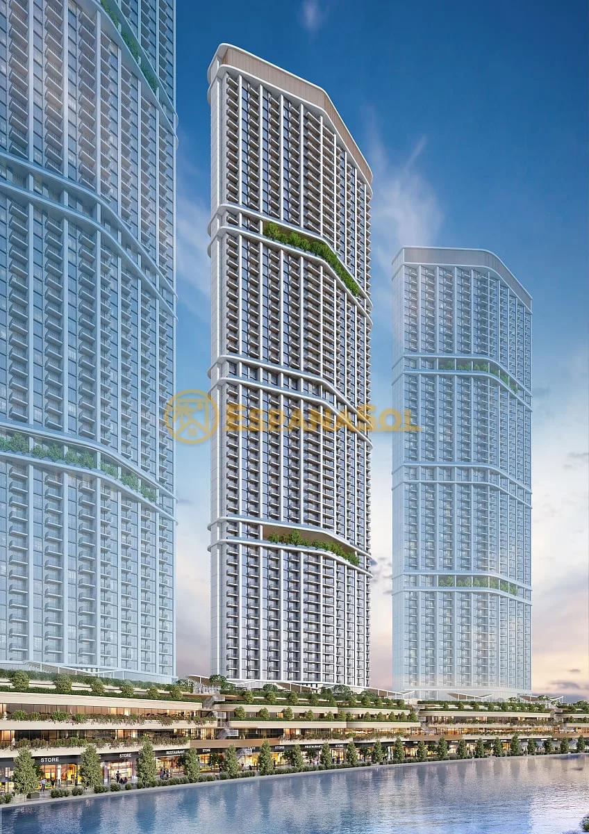 Apartamentos con playa y lago — Sobha Hartland II, Dubái en Dubai (zdjÄ™cie 2)