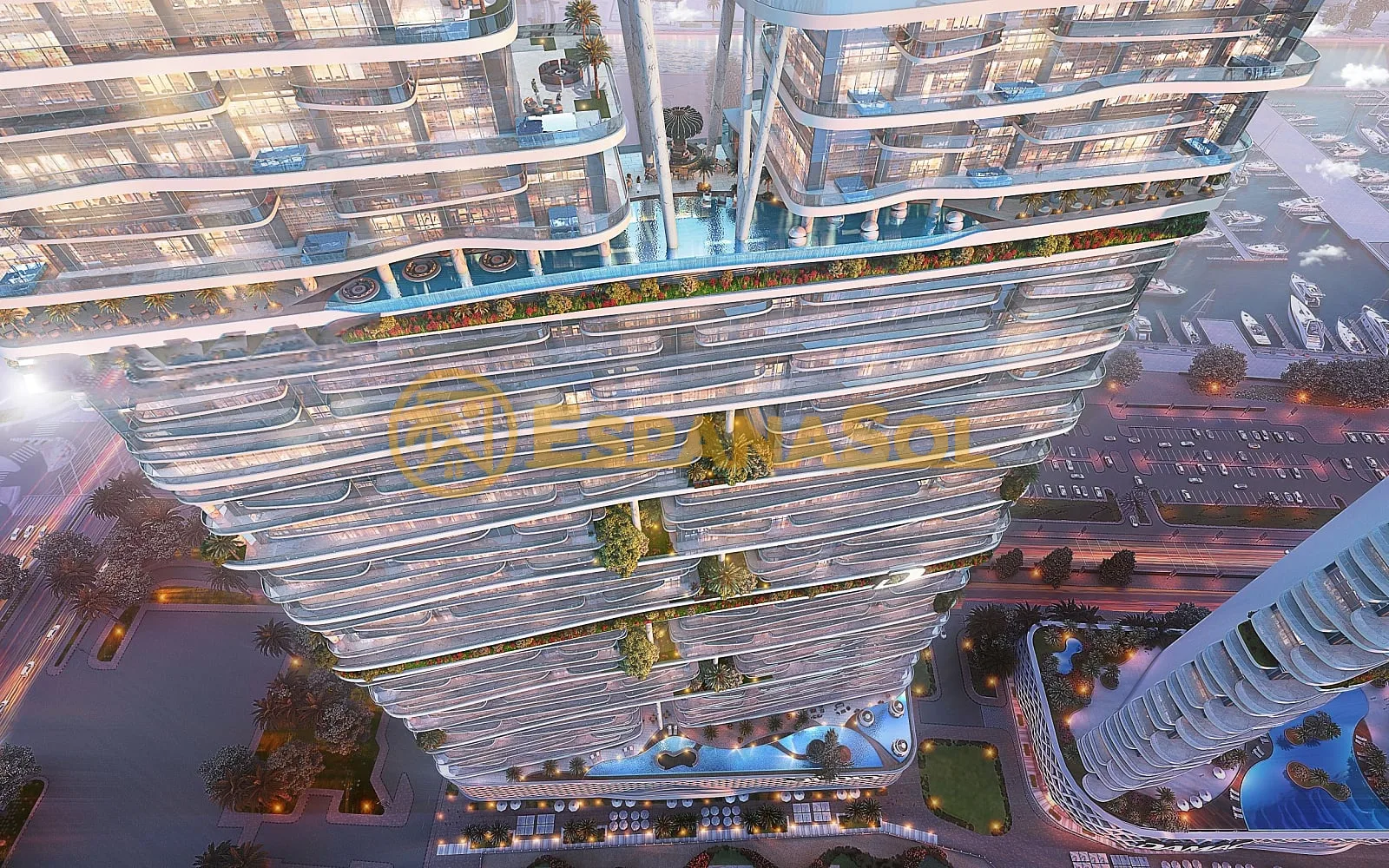 Private Pool Apartments — Dubai Harbour, Cavalli Project in Dubai (zdjÄ™cie 4)