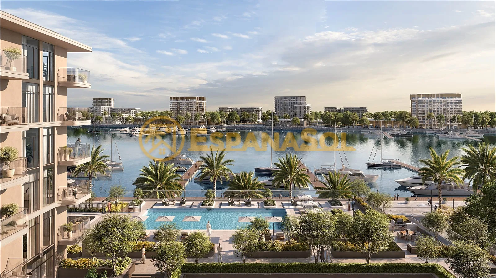 Apartamento junto a la marina — Rashid Yachts & Marina, Dubái