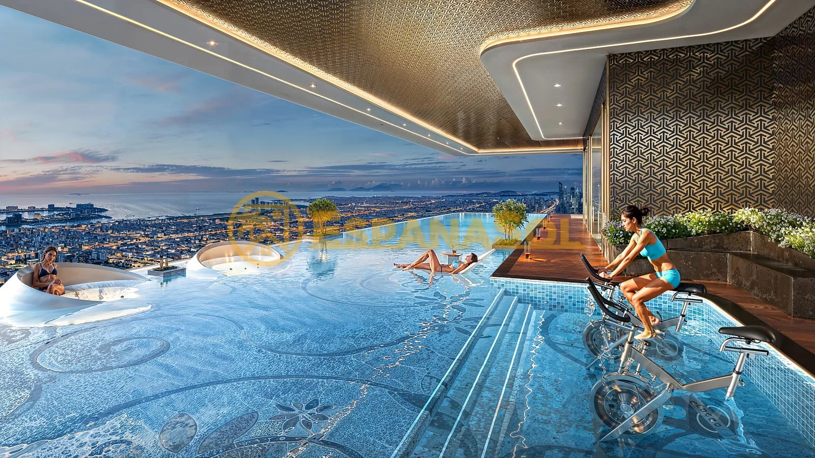 Apartment mit privatem Pool — Business Bay, Dubai in Dubai (zdjÄ™cie 4)