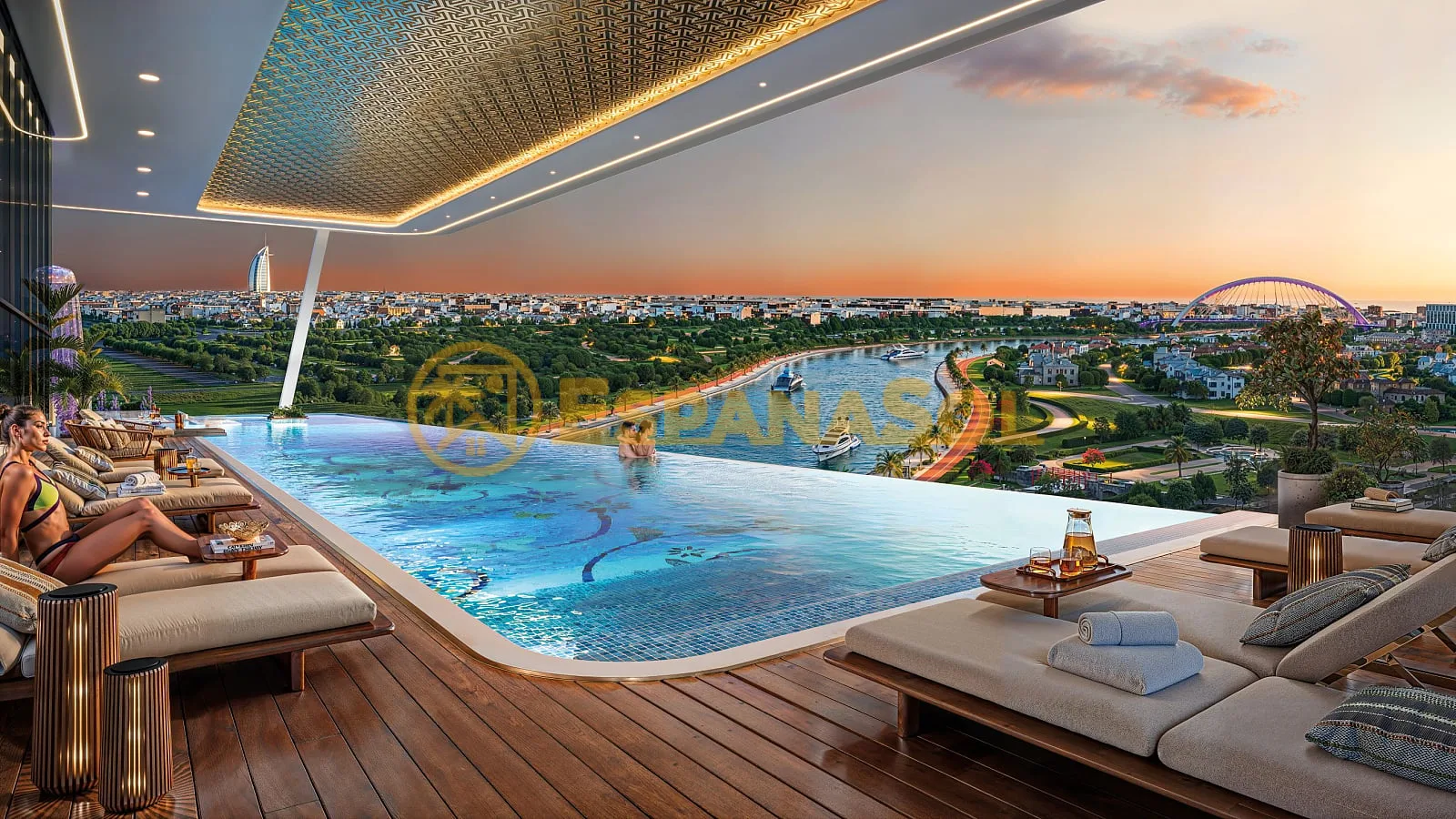 Apartment mit privatem Pool — Business Bay, Dubai in Dubai (zdjÄ™cie 5)