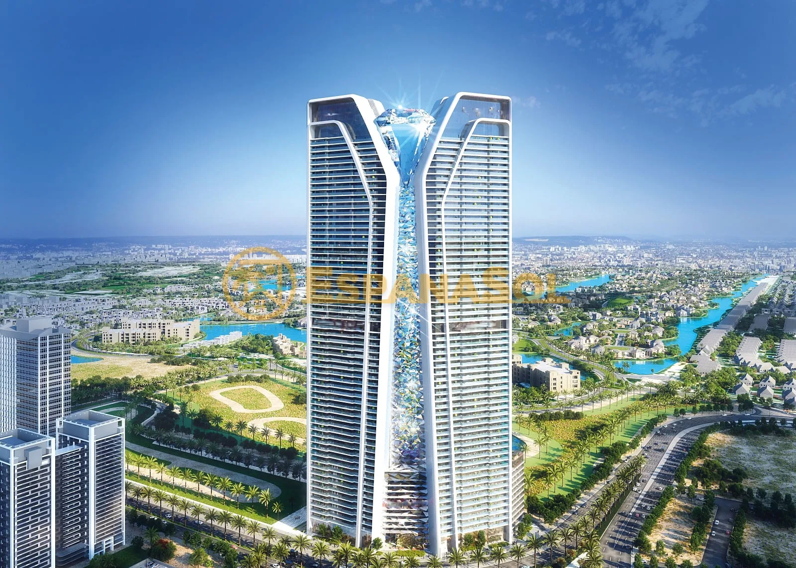 Apartamento con piscina privada — Jumeirah Lake Towers, Dubái