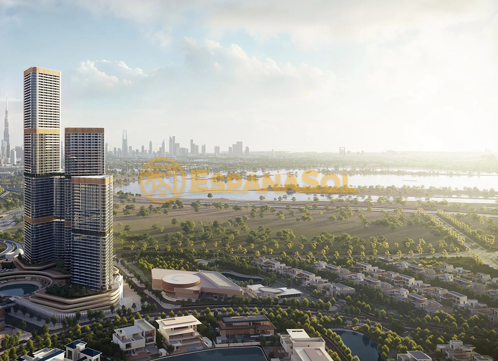 Apartment mit Stadtpanorama — Hartland II, Dubai in Dubai (zdjÄ™cie 3)