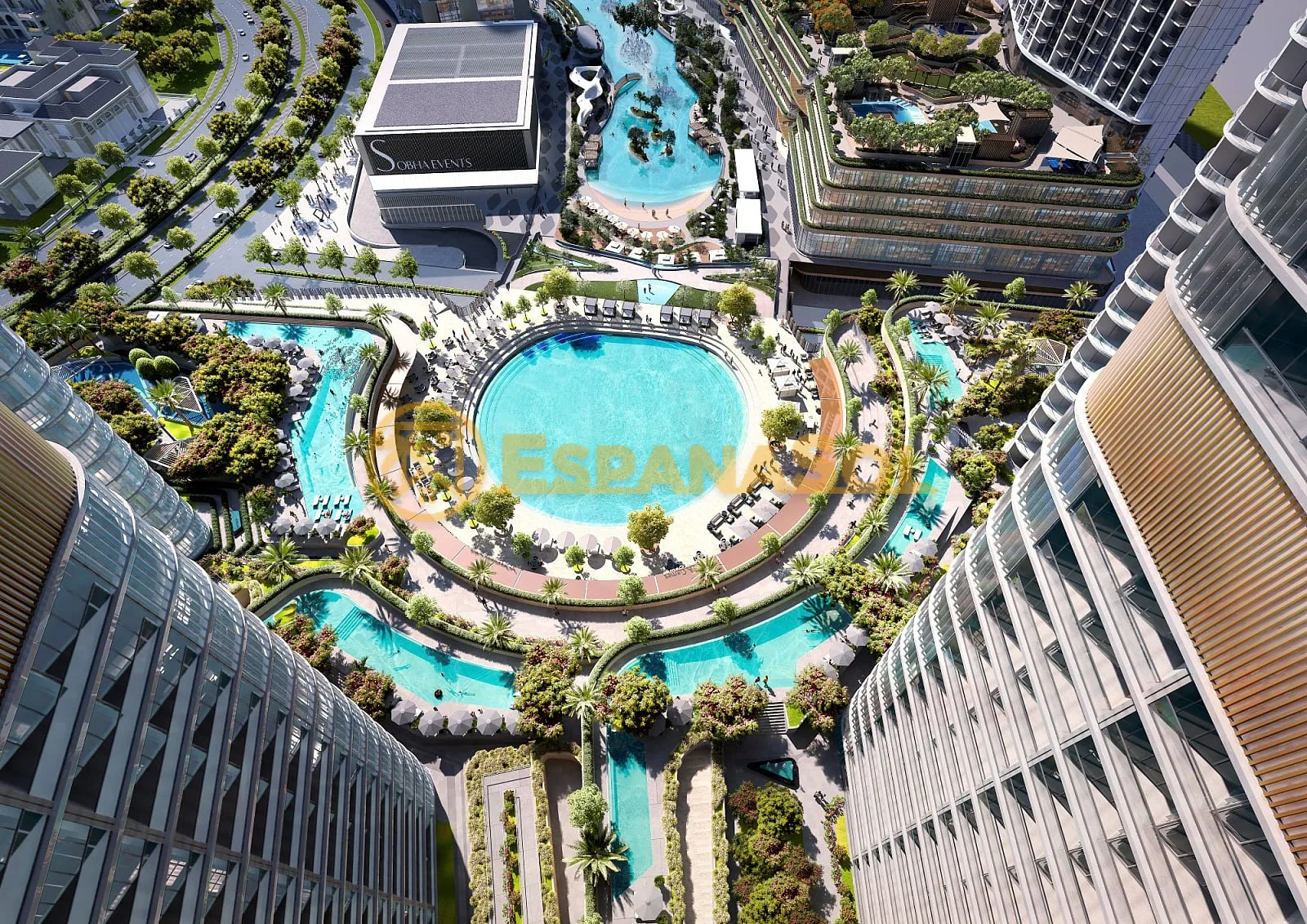 Apartment mit Stadtpanorama — Hartland II, Dubai in Dubai (zdjÄ™cie 5)
