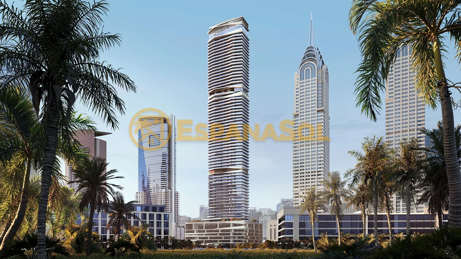 Apartamento en Dubai Internet City — vistas al Palm Jumeirah y la Marina en Dubai (zdjÄ™cie 2)