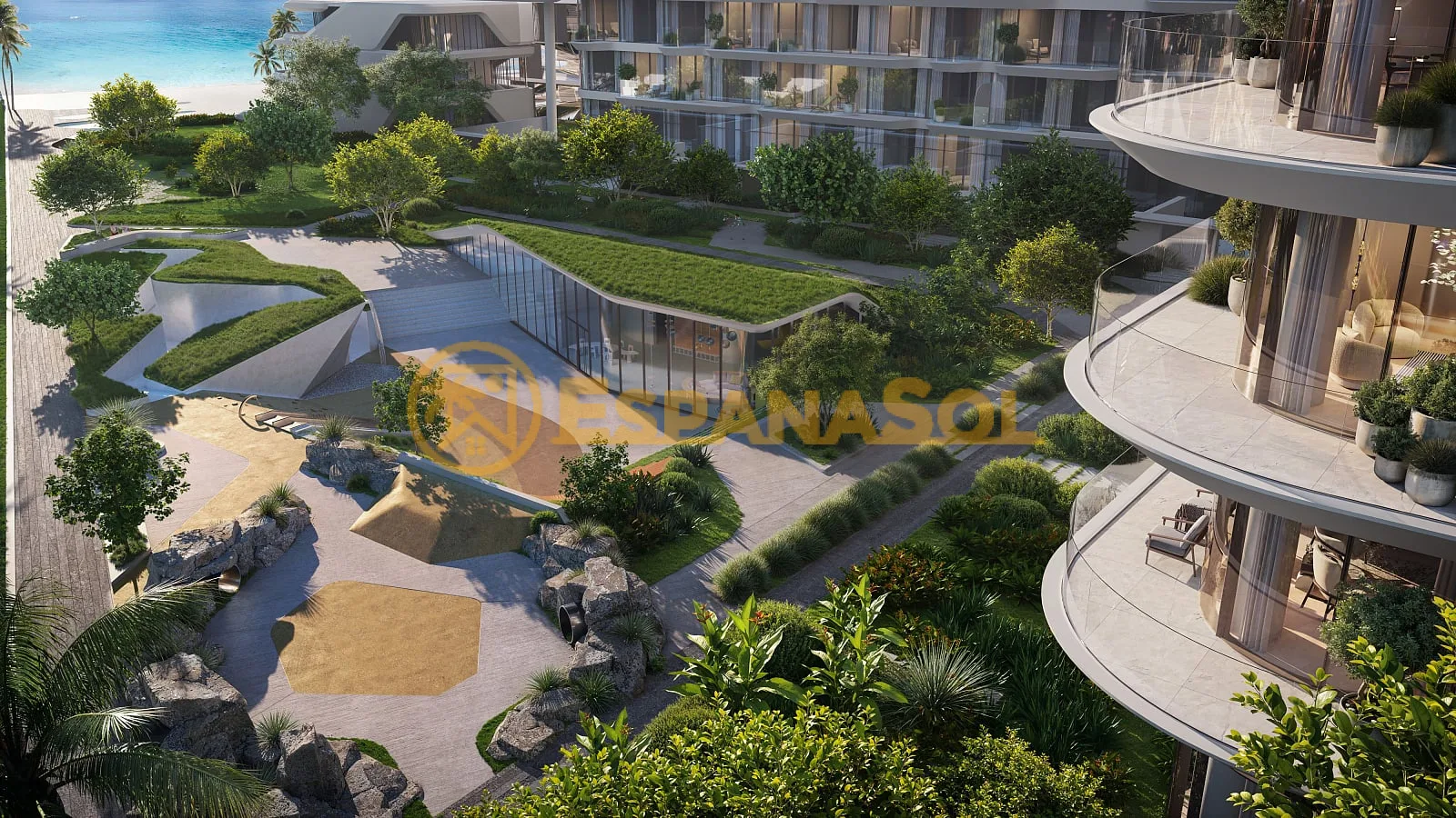Residencias con piscina en Palm Jumeirah — Dubái en Dubai (zdjÄ™cie 4)