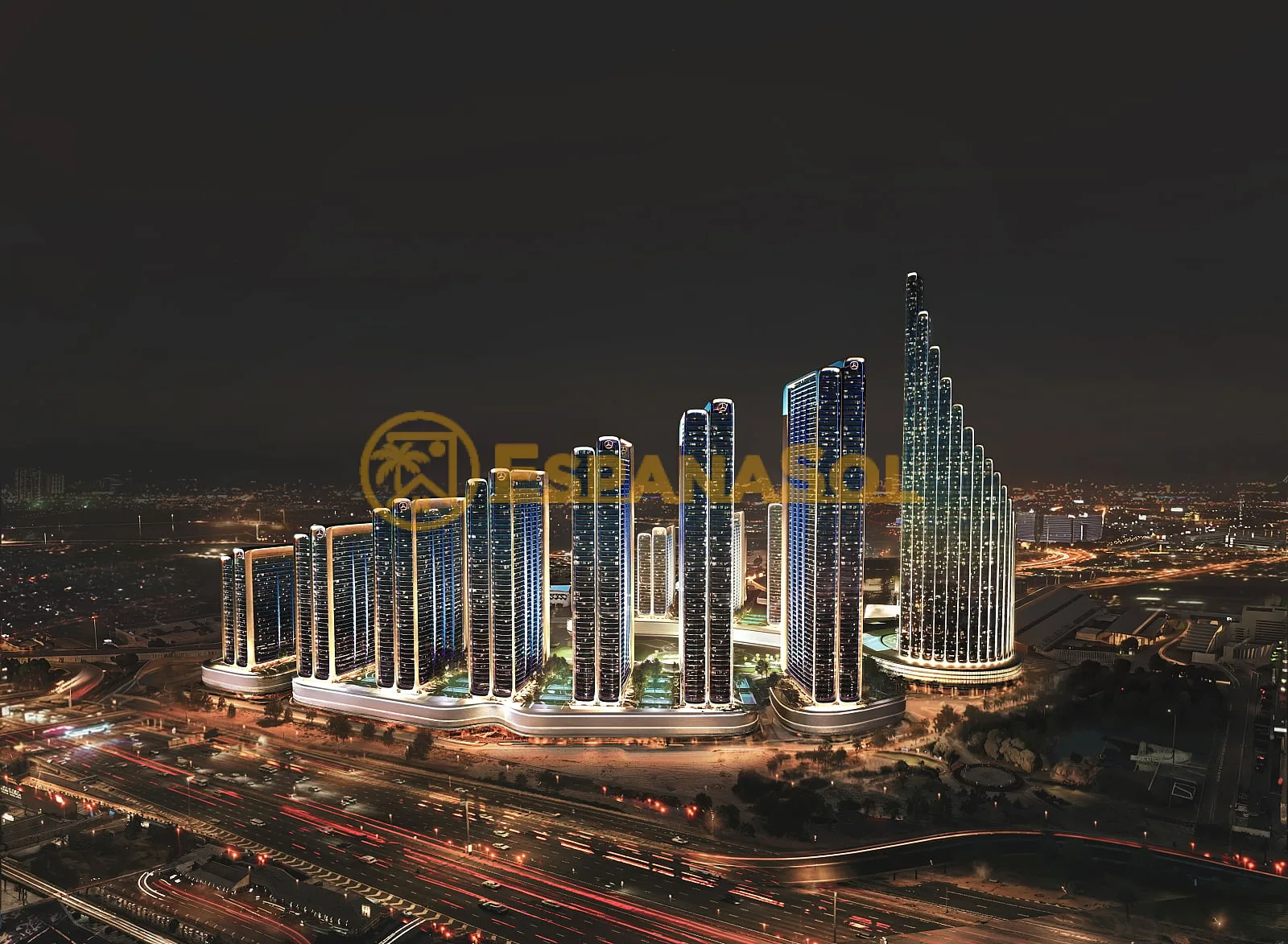 Apartamentos Mercedes-Benz Places — circuito Meydan, Dubái en Dubai (zdjÄ™cie 2)
