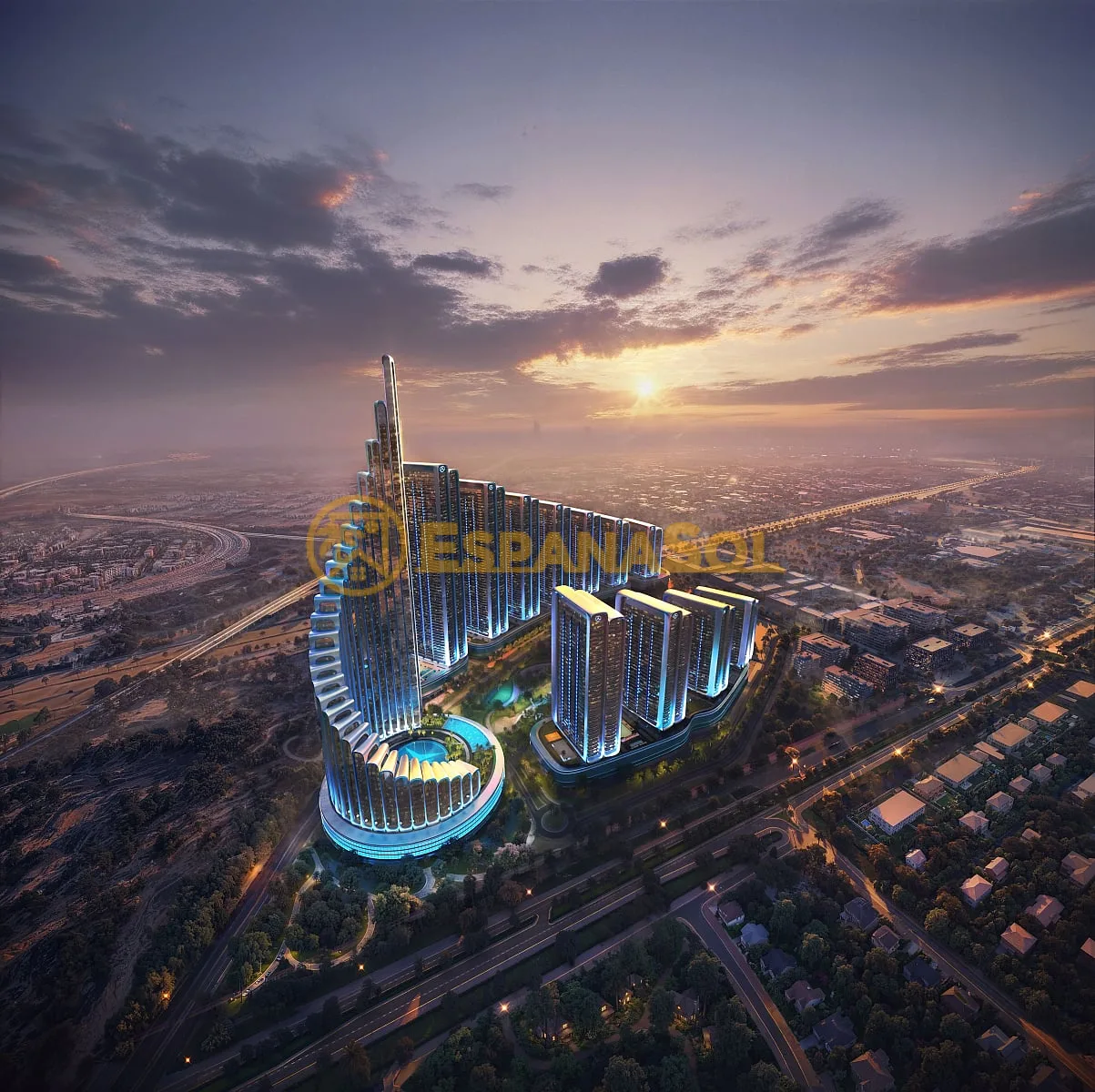 Apartamentos Mercedes-Benz Places — circuito Meydan, Dubái en Dubai (zdjÄ™cie 5)